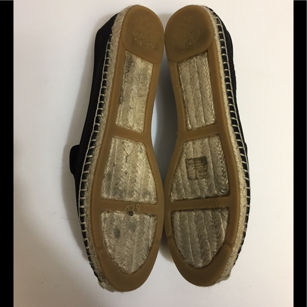 Vince Camuto Black Net Soft Espadrilles Size 9 - image 5